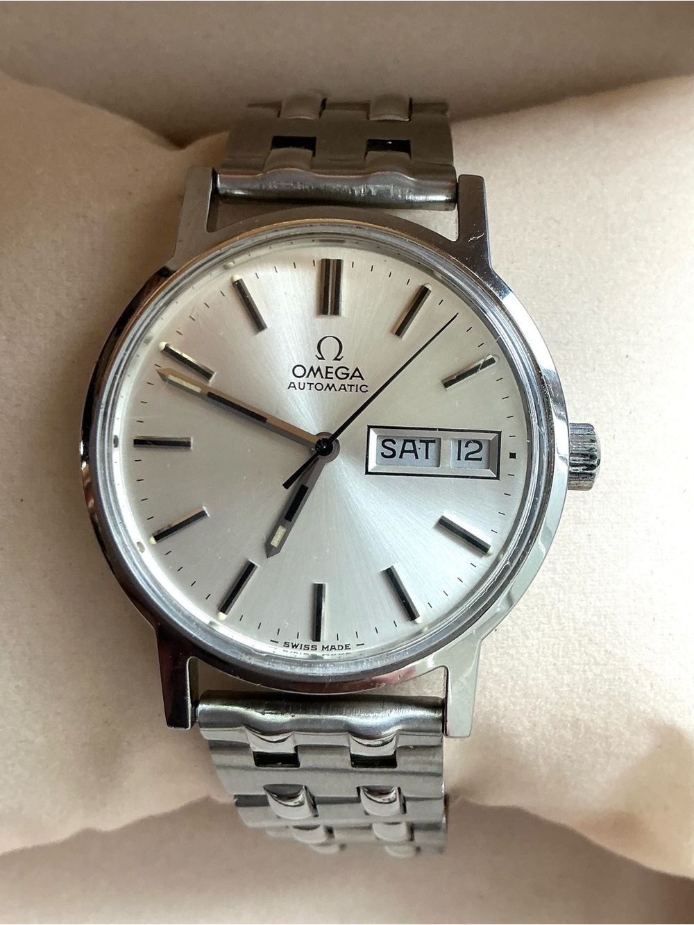 GORGEOUS SWISS MADE mens OMEGA AUTOMATIC watch 🔥🔥